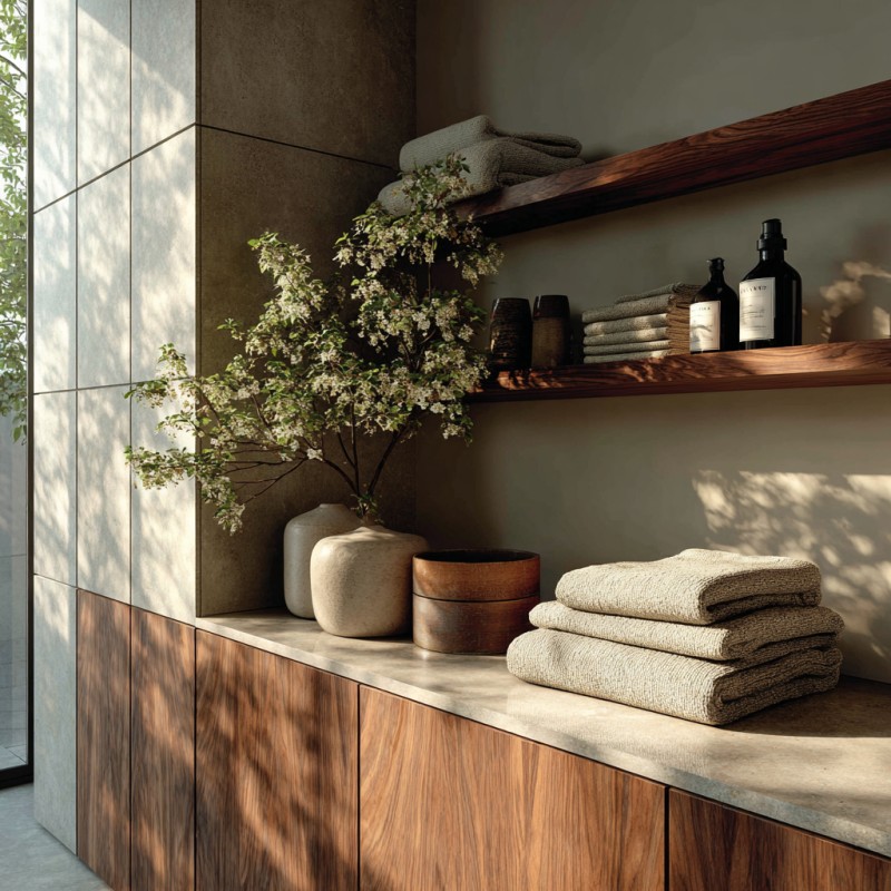 Modular All-Aluminum Bathroom Storage System